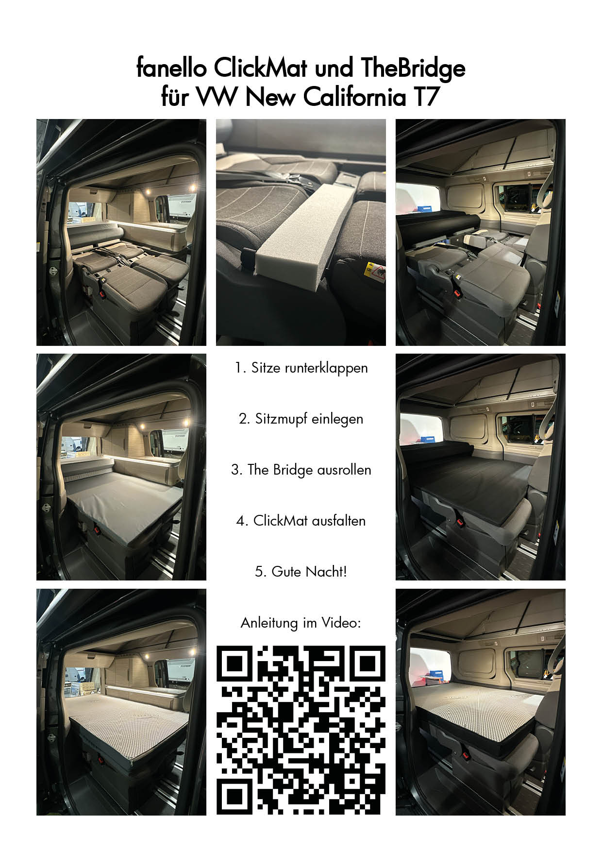 fanello ClickMat für Kleinbusse